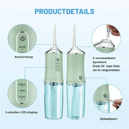 HydraPearl — 4-in-1 Waterflosser | 50% KORTING