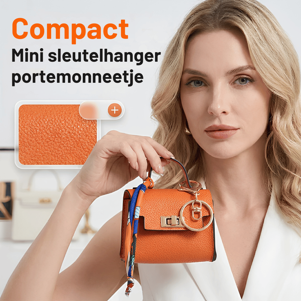 CharmKey — Mini Kelly Bag Sleutelhanger | 50% KORTING
