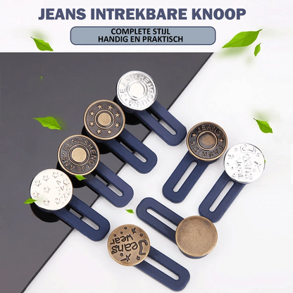 Jeans intrekbare knoop