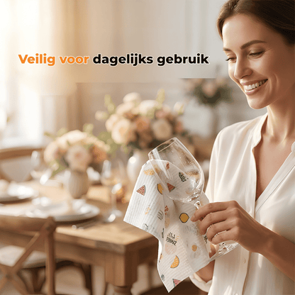 SilkinZa — Krasvrije Wegwerpdoekjes | 1+1 GRATIS