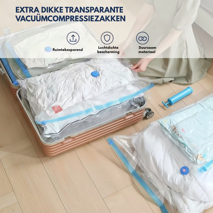 CompactGuard – Vacuüm Opbergzakken | 1+1 GRATIS