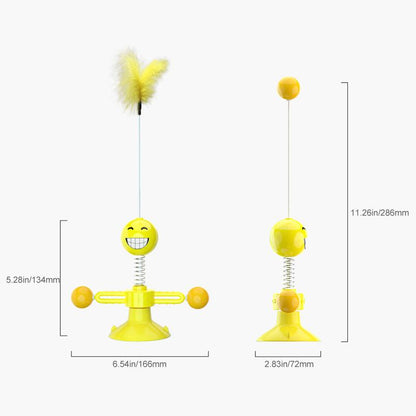 Multifunctioneel Roterend Kattenspeelgoed