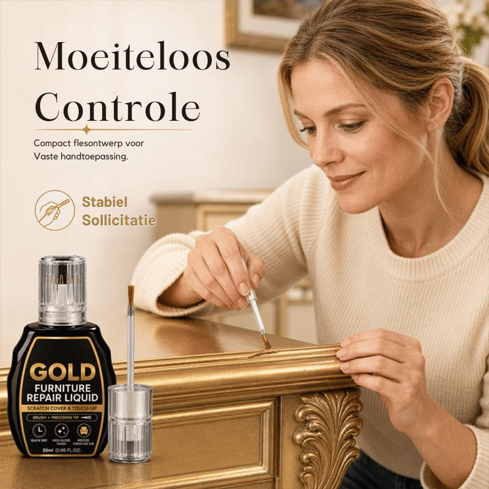 LumaGold — Dual-Tip Gouden Reparatieverf | 1+1 GRATIS