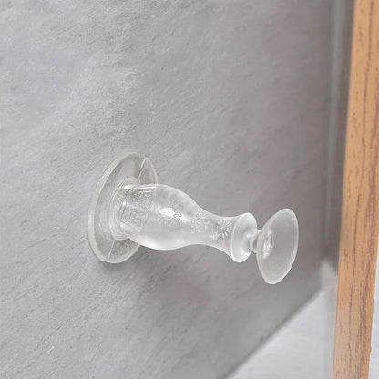 Transparante siliconen anti-botsing deurstop