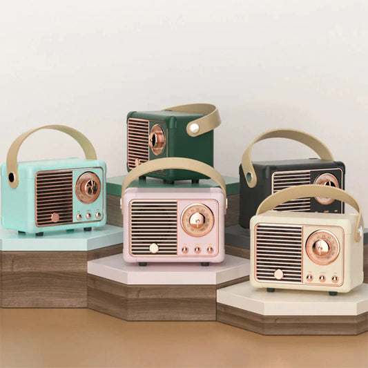 Radio-vormige Bluetooth-luidspreker