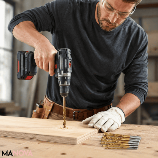 OnyxEdge — Professionele Titanium Borenset | 50% KORTING