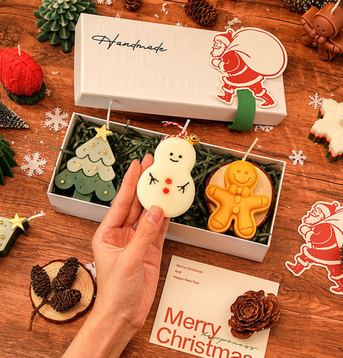FestiveGlow – Kerstgeurkaarsenset in geschenkdoos