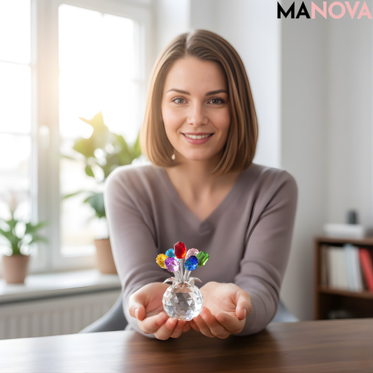 CrystalBloom – Prism Flower Decor | 50% KORTING