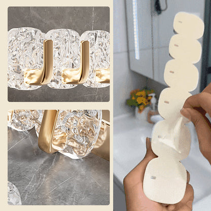 Ponsvrije haak met gletsjerpatroon