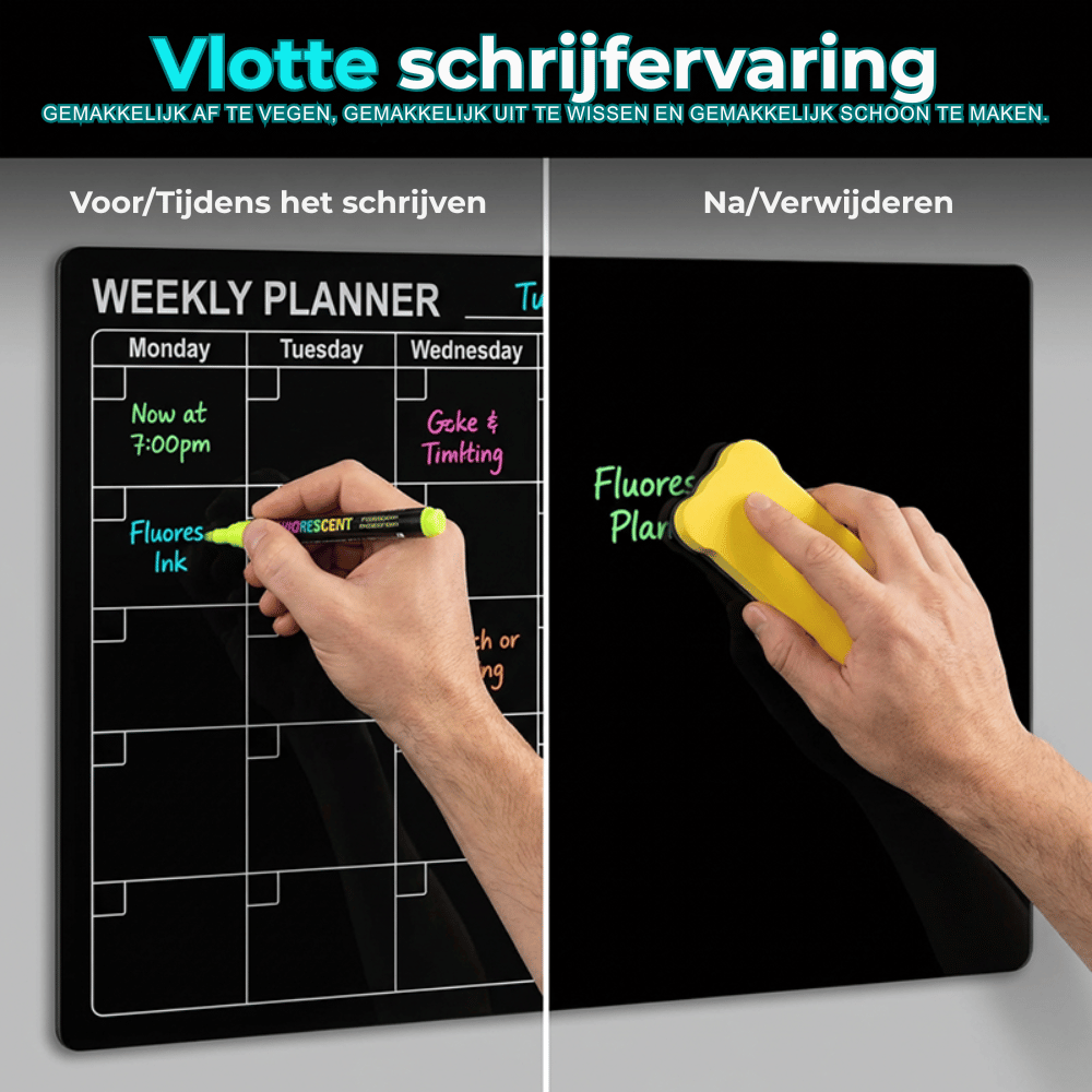 AuraPlan — Magnetisch Plannen op Koelkast | 50% KORTING