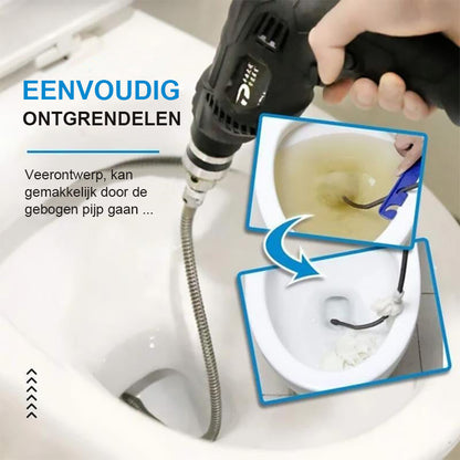 Elektrische afvoer bagger veer