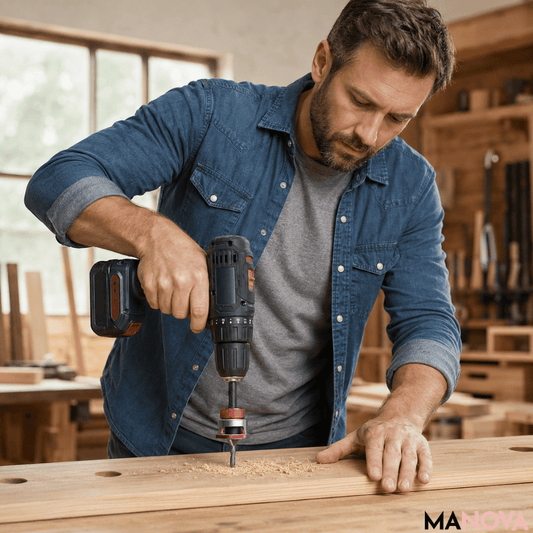 WoodCountersink Pro Set — Verfijnde Verzinkboren | 50% KORTING