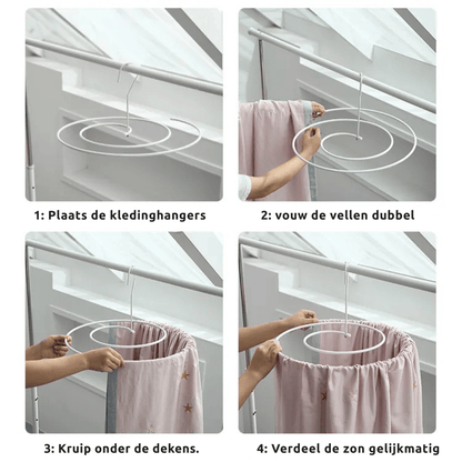 DryEase — Spiraal Wasdroger Hanger | 50% KORTING