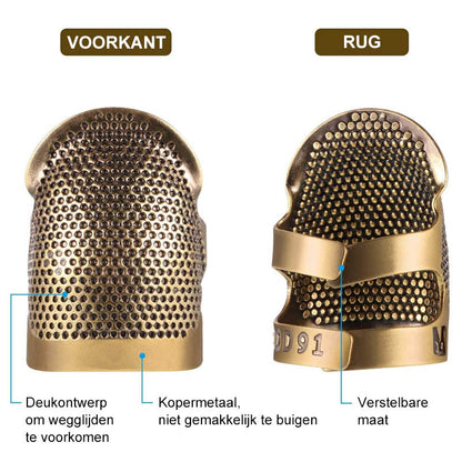 Naaiprotect - Bescherm je vingers en naai zonder pijn met onze vingerhoedset | 1+1 GRATIS