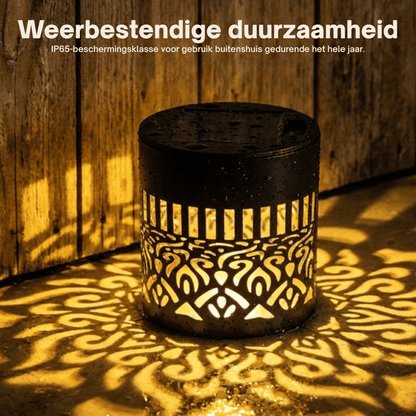 MandalaGlow — Solar Tuinlamp | 1+1 GRATIS