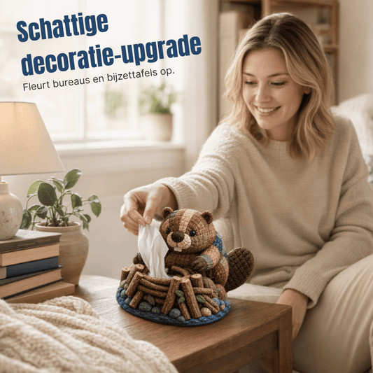 CraftyPaws — DIY Dieren Tissuebox Knutselpakket | 50% KORTING