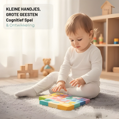 BrainBoost – Houten Vormpuzzel | 50% KORTING