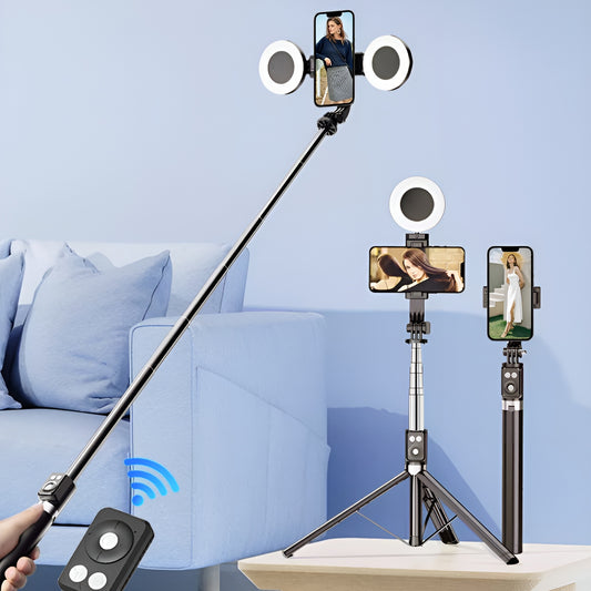 SnapPro - 6-i-1 6-i-1 Bluetooth selfie stick | Allround voor perfecte foto's | 50% KORTING