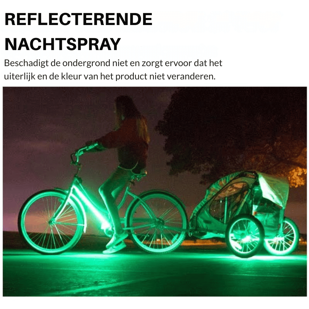 LumaGuard — Reflecterende Nachtspray | 50% KORTING