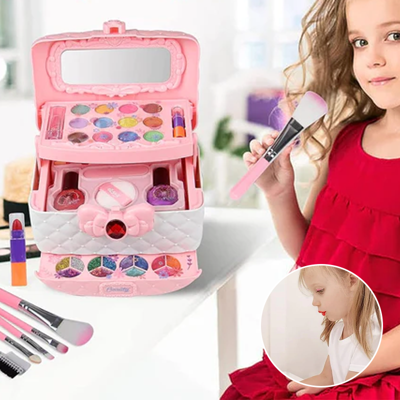 MiniGlam - Wasbare make-up schoonheidsset voor kinderen | 50% KORTING