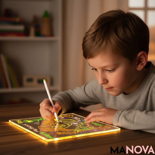 LumoCanvas – LED Creatief Schrijfbord | 50% KORTING