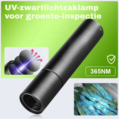 FoodSafe – UV Inspectie Zaklamp | 1+1 GRATIS