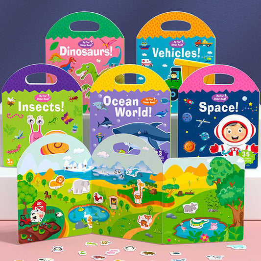 Draagbaar Jelly Quiet-boek