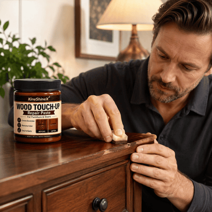WoodTouch — Hout Reparatiecrème Bruin | 1+1 GRATIS