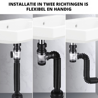 PipeGuard – Hygiënische Afvoer Zonder Verstopping | 1+1 GRATIS