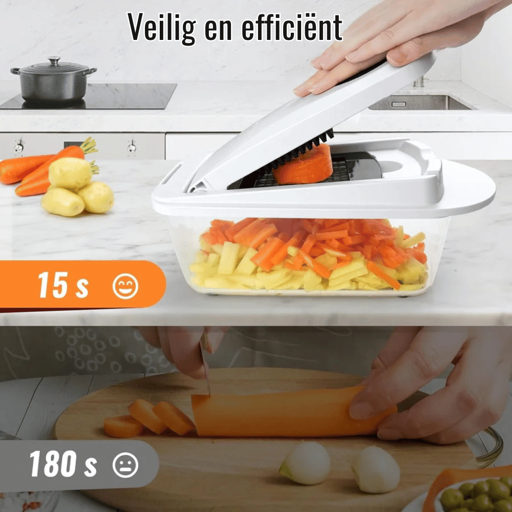 SliceSonic Pro — Multifunctionele Groentesnijder | 50% KORTING