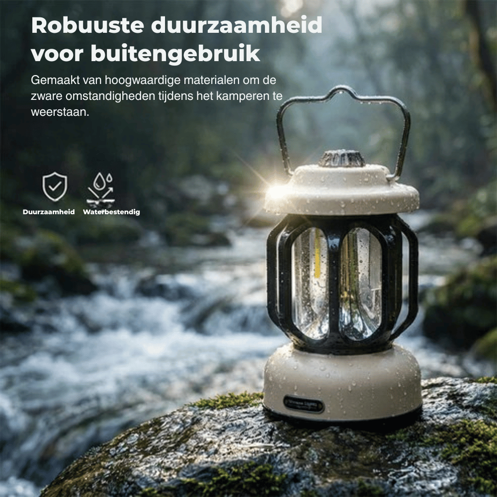 LuminaPulse — Draagbare Outdoor Lantaarn | 50% KORTING