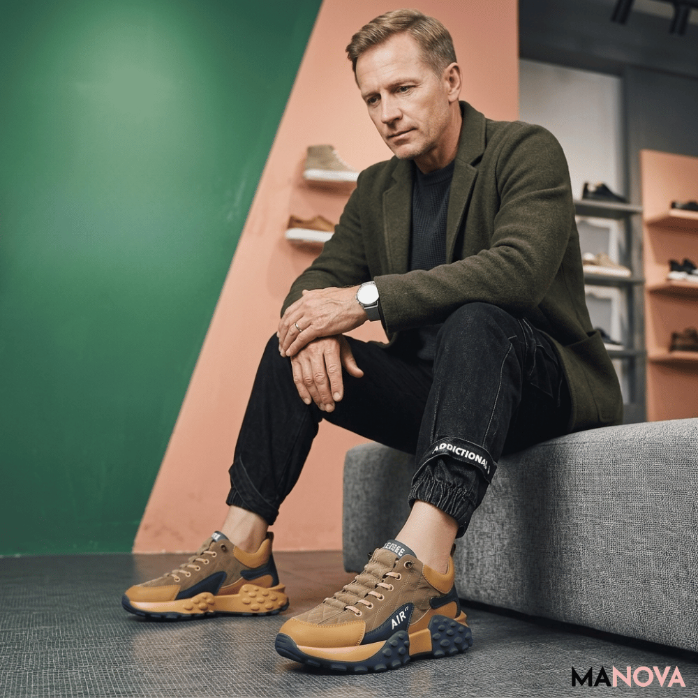Stephen — Orthopedische Comfort Sneakers | 50% KORTING