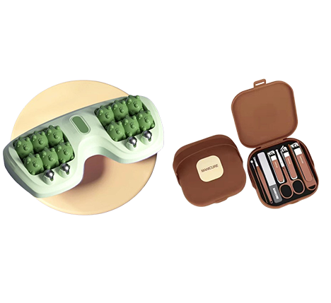 RelaxRoll™ – Draagbare dubbele voetmassageroller | 1+1 GRATIS