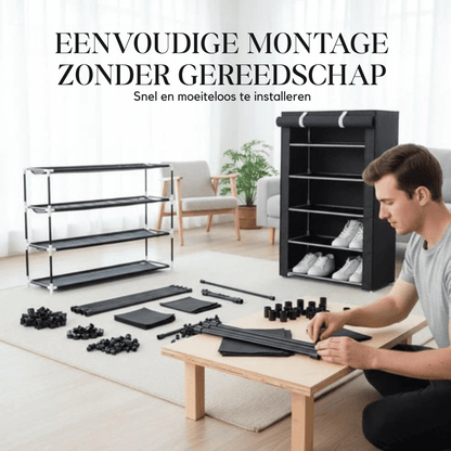 StrideNest – Schoenen Organizer Kast | 50% KORTING