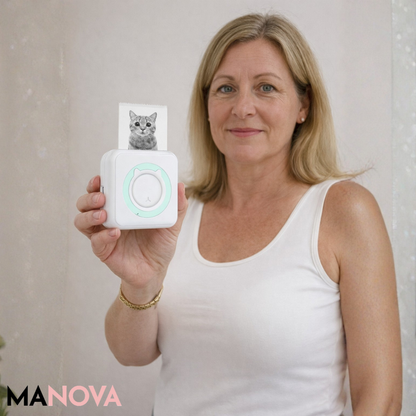 PocketPix – Slimme draadloze miniprinter | 50% KORTING