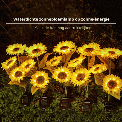 GardenRadiance — Zonnebloem Lampen | 50% KORTING