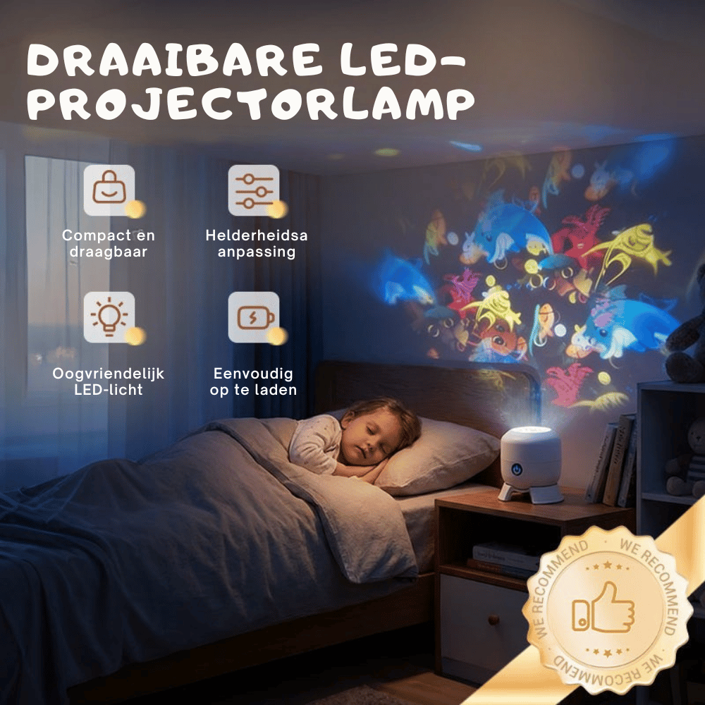 AquaGlow — Oceaanlicht Projector | 50% KORTING