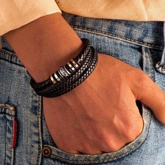 Ik zal altijd bij je zijn Dubbele rij armband