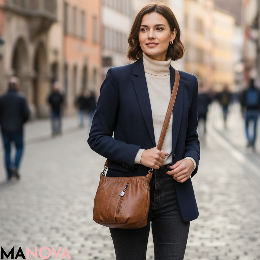Ava – Casual Leren Tas | 50% KORTING