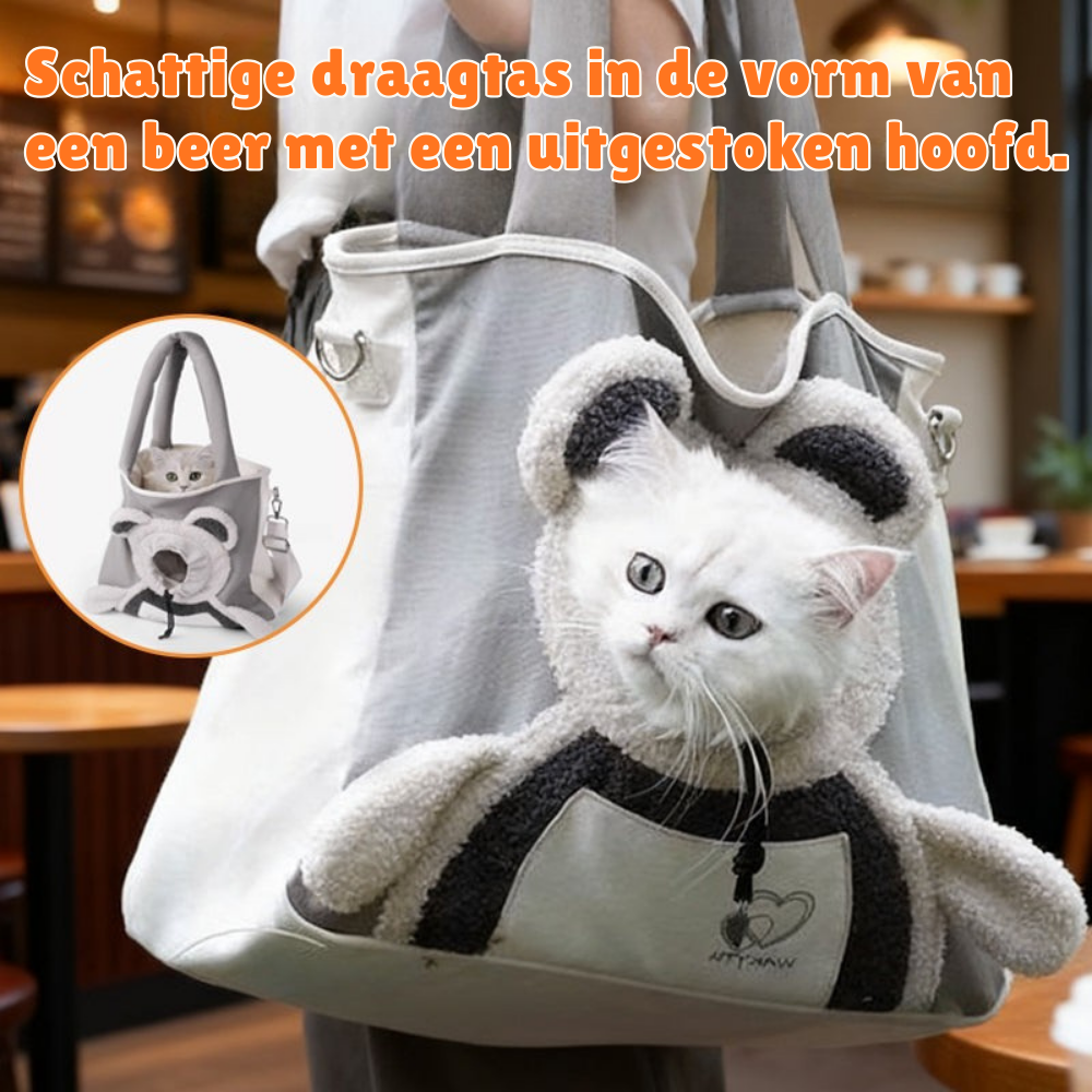 BearBuddy – Schattige & veilige huisdierentas | 50% KORTING