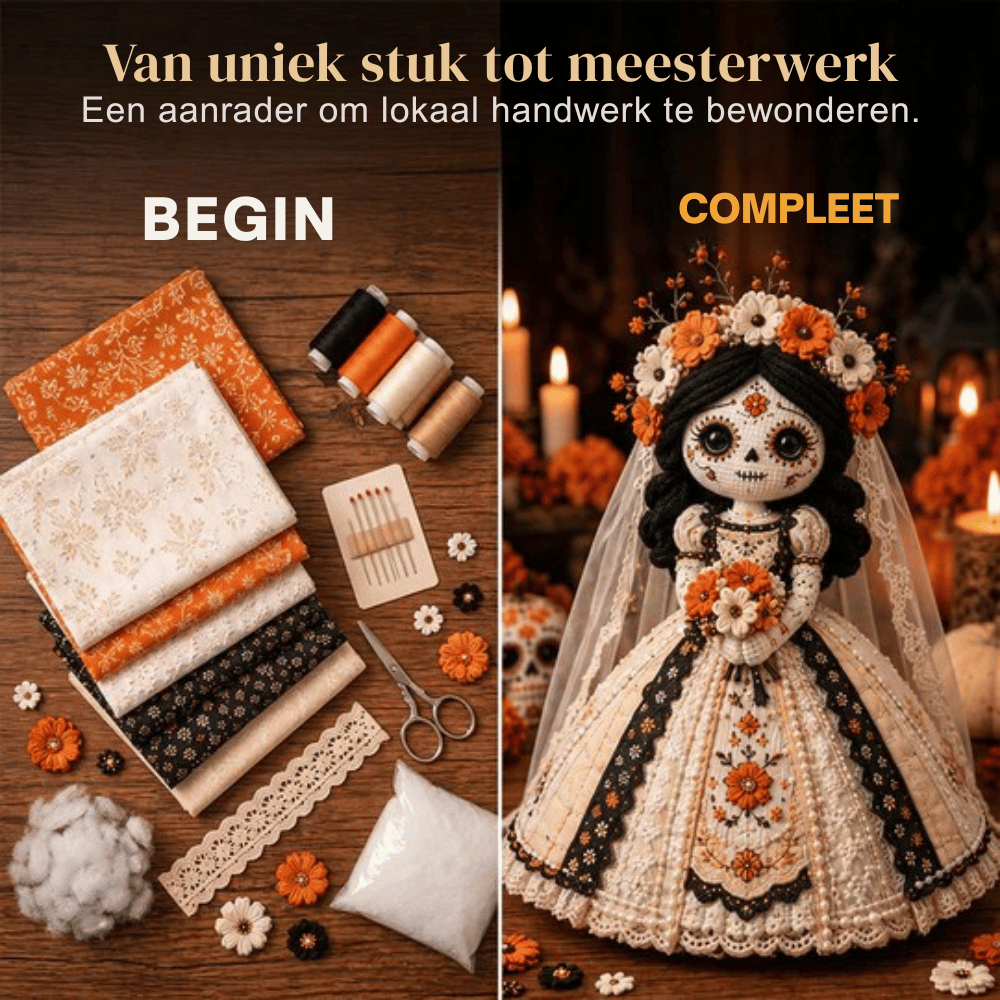 BoneAura — Halloween Knutselset Skelet | 50% KORTING
