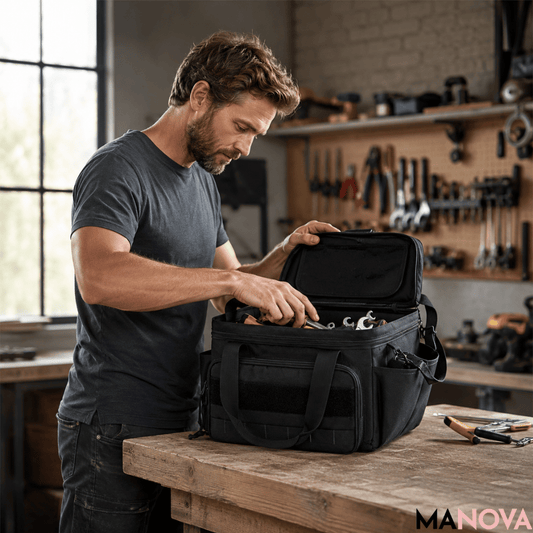 TitanTote — Robuuste Canvas Gereedschapstas | 50% KORTING