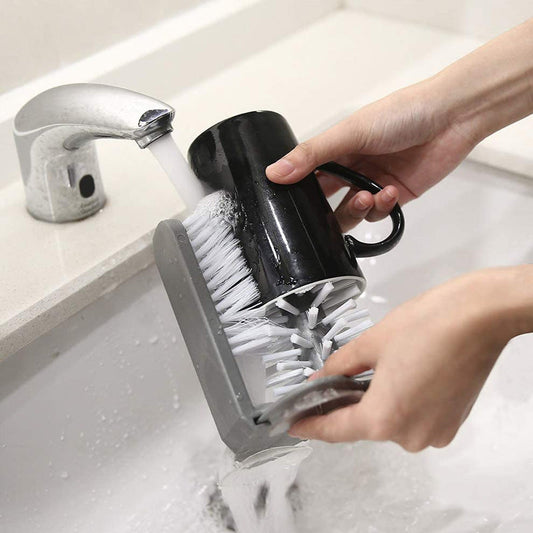 Luie dubbelzijdige bekerreiniger