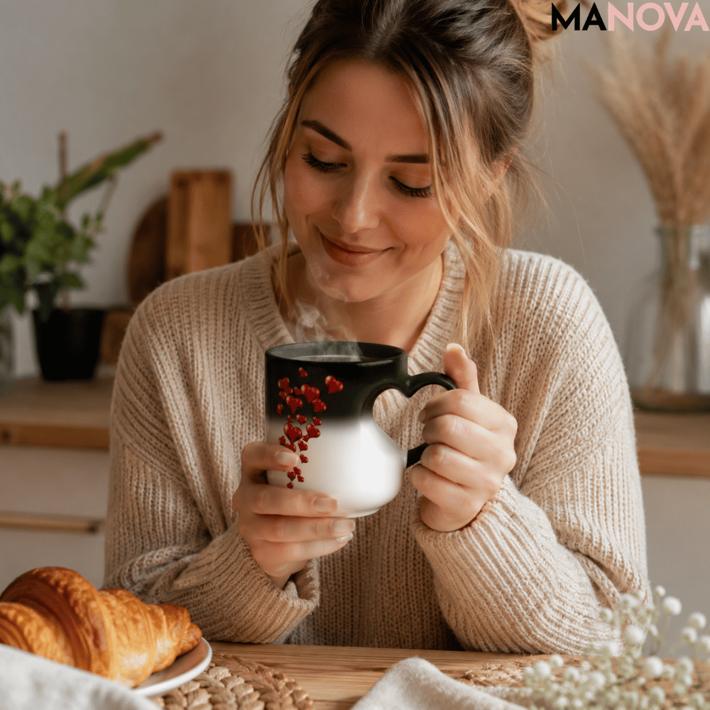 LoveGlow — Hartverwarmende Mok | 50% KORTING