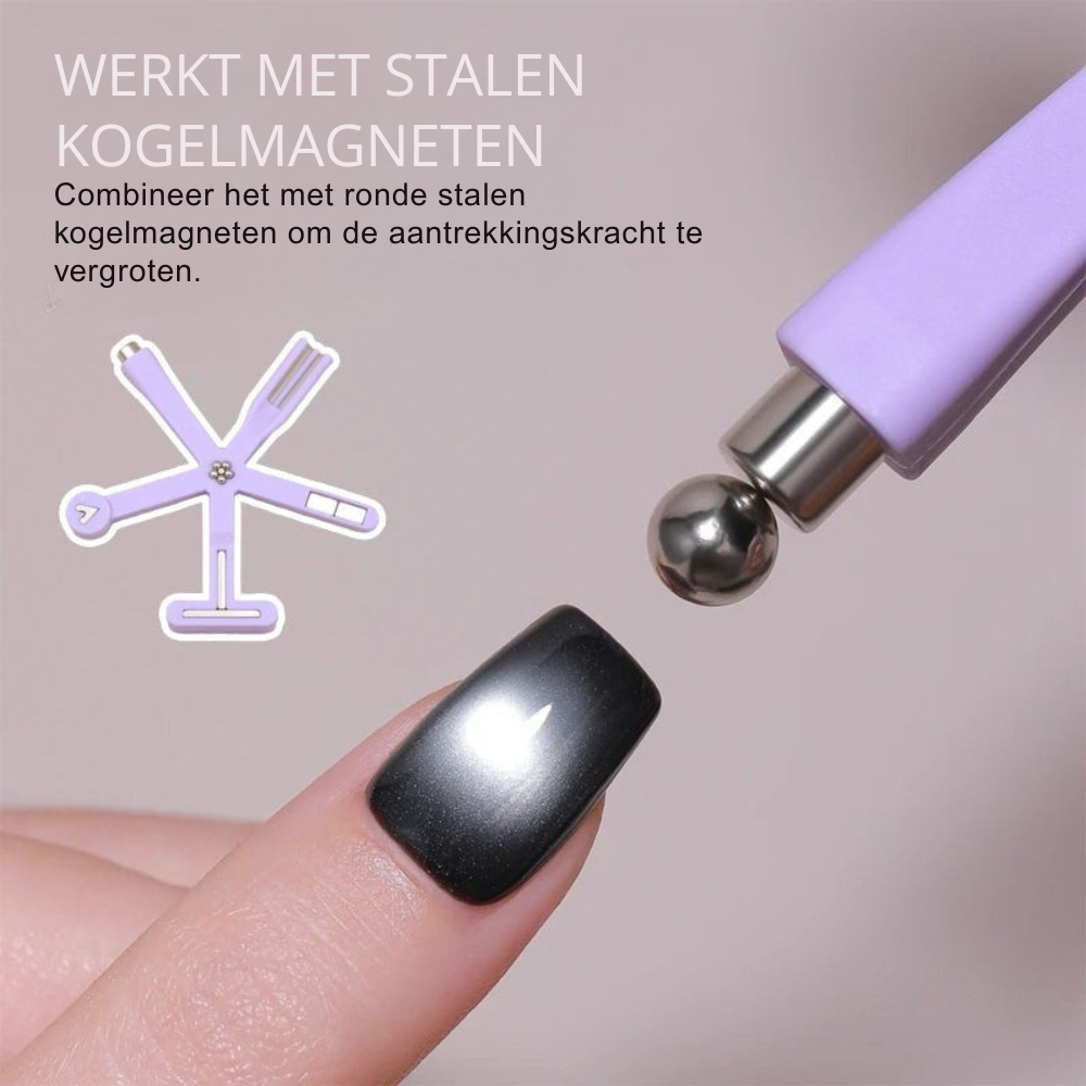 LumaCraze – Magnetisch Nailart Tool | 1+1 GRATIS