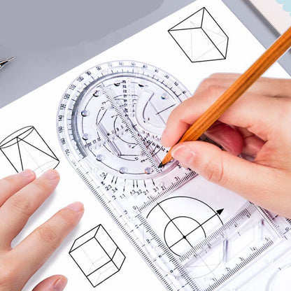 Multifunctionele geometrische liniaal