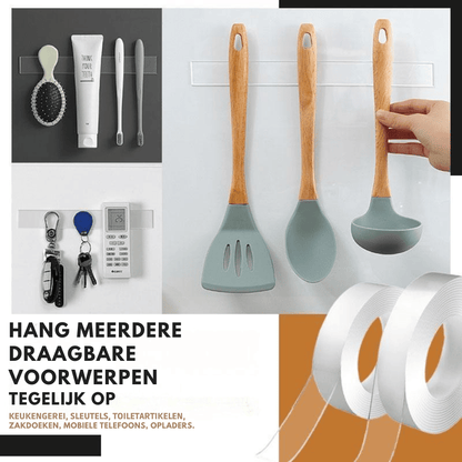 PowerGrip — Onzichtbare Hechttape | 1+1 GRATIS