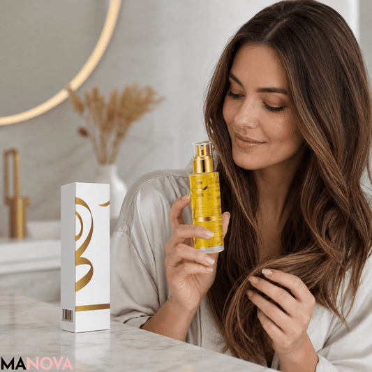 LiquidGold — Zijdezachte Haarolie Spray | 1+1 GRATIS