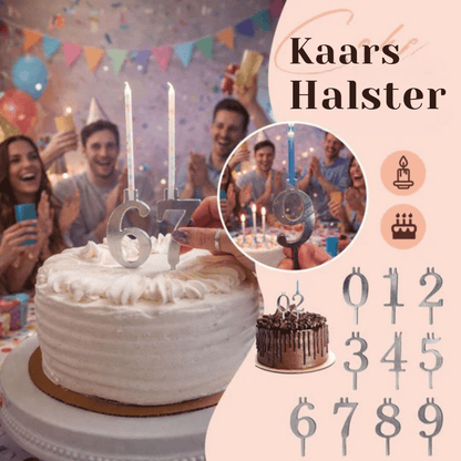LumeDigits – Herbruikbare cijferkaarsen | 50% KORTING