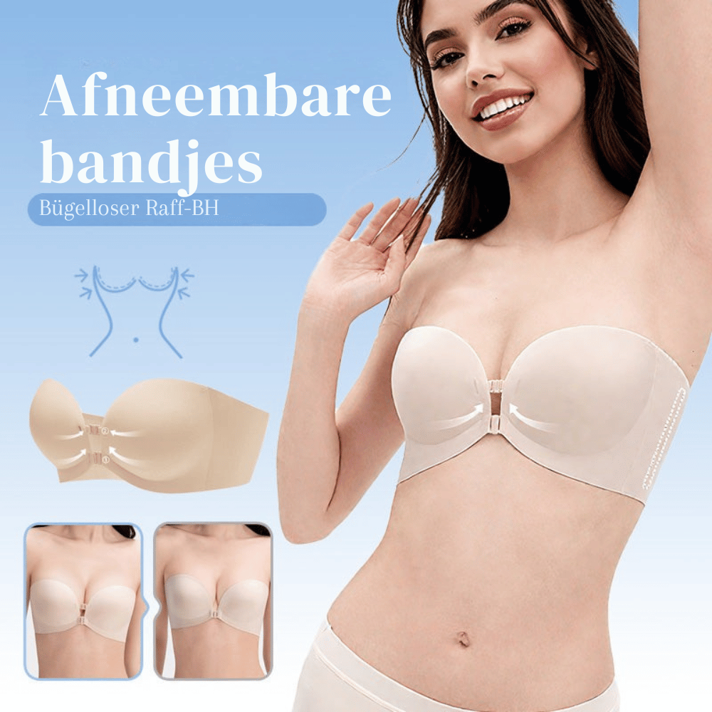 Mila — Beugelloze Push-up-BH met Bandjes | 50% KORTING